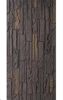 Brique PU souple en pierre artificielle, texture 3D, imperméable, légère, pour la décoration murale extérieure des villas et des hôtels, avec des échantillons gratuits