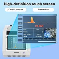 Analyseur portable de métaux précieux XRF, testeur d'or, d'argent, de platine, de palladium, de cuivre, détecteur de pureté pour bijouterie et commerces de seconde main