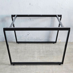Système de base de table au design minimaliste en 2 pièces Trapez Concept 1200x1200mm Modèle d'assemblage HCTC012 - Product Image 6