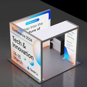 TianLang Fácil-Instalación rápida Equipo de cabina de exhibición comercial Caja de iluminación SEG Pantallas de panel de exposición comercial - Product Image 4