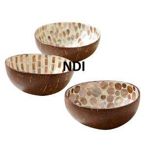 ชามเสิร์ฟซุปลูกกวาดชามไม้ชามเสิร์ฟทำมือทำจากไม้ชามสลัดผลไม้ - Product Image 4