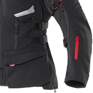 Veste de moto longue et robuste avec protections anti-chocs homologuées CE, veste de moto longue en textile pour homme, fabricant OEM, marque privée - Product Image 5