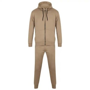 Survêtements pour hommes pas cher prix manches longues vêtements d'hiver coton respirant séchage rapide fermeture éclair deux pièces sport hommes survêtements ensembles 2023 - Product Image 2