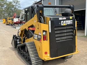 รถแทรกเตอร์การเกษตร Caterpillar CAT257D พร้อมใช้งาน บริการดีเยี่ยม เครื่องจักรกลเคลื่อนย้ายดินมือสอง ระบบไฮดรอลิกเต็มรูปแบบ เครื่องยนต์/มอเตอร์ - Product Image 6