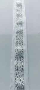 Golden High Quality <b>Beads</b> Crystal Mirror Rhinestone Hot Fix Lace Embroidery Trim for African Wedding Dress and Bridal Fan - Product Image 2