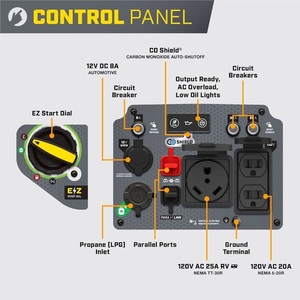 Générateur Inverter Portable Bi-énergie 4000 Watts 3 kW Silencieux pour Usage Domestique et Camping - Product Image 4
