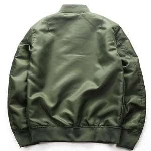 Blouson de baseball brodé sur mesure Blouson de baseball 100% polyester Blouson de baseball en satin personnalisé Veste universitaire - Product Image 6