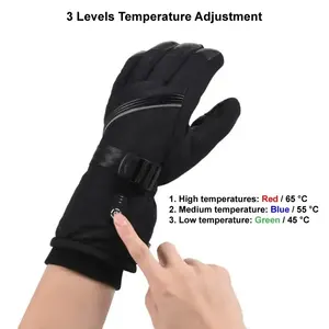 Gants chauffants électriques avec démarrage automatique du chauffage - Product Image 4