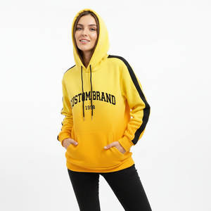 Sudaderas con Capucha de Felpa Gruesa, Colores y Tallas Personalizadas Directo de Fábrica, Estilo Urbano, Holgadas, Suaves, para Mujer - Product Image 1