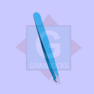 Pince à sourcils cils en acier inoxydable pour outils de maquillage d'extension de cils - Product Image 1