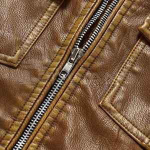 Veste de moto en cuir véritable pour femmes, vente chaude, noir, classique, vintage, confortable, veste de motard pour club, multi-poches - Product Image 6