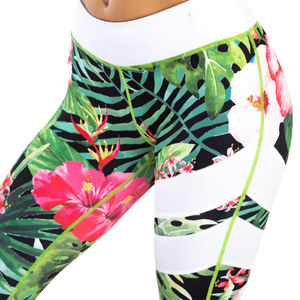 Spandex yoga leggings sans couture pour femmes tenue de fitness femmes pantalon de yoga personnalisé contour yoga legging sans couture - Product Image 5