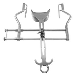 Retractor Balfour personalizable con logotipo Manual de acero inoxidable hecho Servicio OEM disponible - Product Image 6