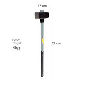 Martello da Demolizione in Fibra di Vetro da 5 Kg con Manico - Product Image 3
