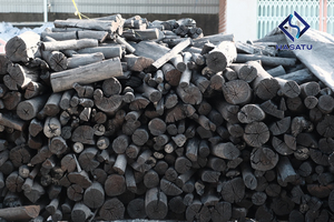Charbon de bois de mangue commercial pour restaurants – Bûches de bois dur de qualité supérieure, faible teneur en cendres, sans fumée, combustion propre - Product Image 1