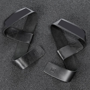 Correas de levantamiento de cuero más vendidas, correas de levantamiento de cuero duraderas, correas de levantamiento con agarre fuerte para entrenamiento en el gimnasio - Product Image 2