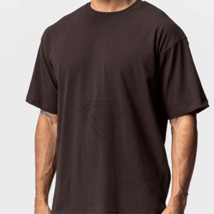 Camiseta personalizada a la moda, camisetas de talla grande para hombre, camisetas de gran tamaño para hombre, Camiseta de algodón con estampado de logotipo personalizado en blanco de peso pesado para hombre - Product Image 4