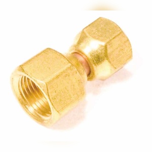 Vente chaude Raccord de compression en laiton à double virole pour tube, écrou évasé, fournisseur de matériel de plomberie OEM ODM - Product Image 2