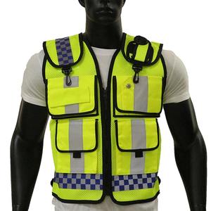 Chaleco de seguridad de construcción de alta visibilidad Malla transpirable Ropa de trabajo de alta visibilidad para hombres Mujeres Tallas grandes Tráfico DE SEGURIDAD DE CONSTRUCCIÓN - Product Image 1