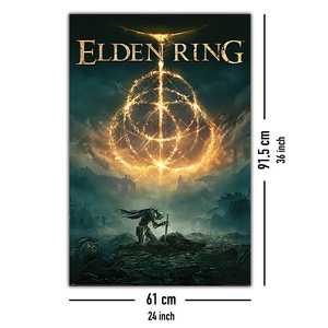 Póster de Diseño Moderno de Elden Ring, Campo de Batalla de los Caídos, para Decoración de Pared - Product Image 1