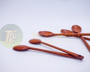 Hot Selling Wooden Spoons Wood Soup Spoons Handle Spoon Kitchen Utensil From Vietnam <b>Cheap</b> Price - Product Image 4