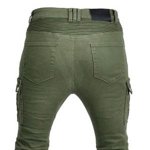 Pantalones Deportivos de Protección para Hombre, Talla Grande, Transpirables, para Motociclismo, Vaqueros Resistentes al Viento, para Motocross, Venta al por Mayor 2024 - Product Image 4