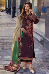 Robes en cuir pêche brodées de qualité supérieure pour femmes, prix de gros, vêtements d'hiver pakistanais, salwar kameez pour femmes - Product Image 3