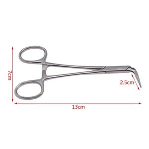 1 pièce Pince dentaire en acier inoxydable pour retirer les restes de racines dentaires et les morceaux de dents, clip dentaire à intervention minimale, 2 types - Product Image 6