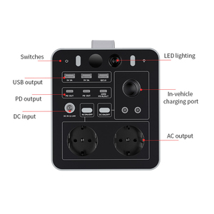 600W 577.2Wh Centrale électrique portable Batterie au lithium ternaire AU/US/EU 110V 220V Optput pour extérieur actif - Product Image 3