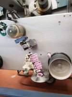 Bobine Cylindrique Fadis RPV-R – Enrouleur Manuel de Précision à 36 Broches, 700 m/min, Calibre de Broche 400 mm, Bobine 74 mm, 380 V
