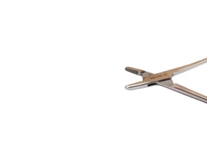 Porte-aiguille Derf TC avec insert en carbure de tungstène, instrument chirurgical pour les procédures ophtalmiques et de microchirurgie - Product Image 6