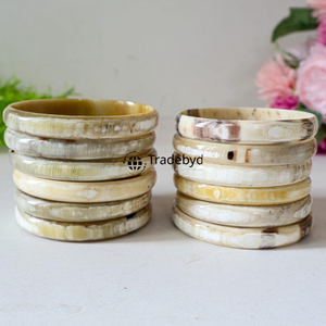Premium Horn Bangles Handmade Natural Elegant <b>Boho</b> Style Fashion Jewelry Unisex Gift Collection Tradebyd - Product Image 4