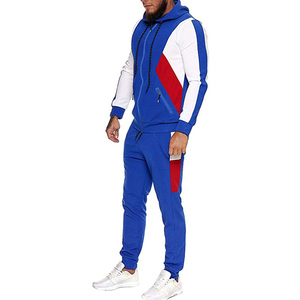 Survêtement pour homme avec logo et design personnalisés en gros, dernier design, chemise zippée et pantalon de jogging, prix bas, manches longues - Product Image 2