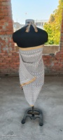 Pareos wanita 100% katun, bunga Kalamari, Batik India tangan blok cetak pakaian renang sarung & Cover-up