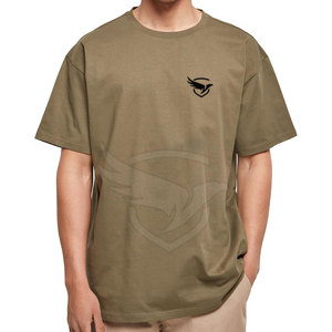 Camiseta con impresión de logotipo personalizado Camisetas de gran tamaño de alta calidad Precio al por mayor Camiseta de gran tamaño hecha en Pakistán - Product Image 2