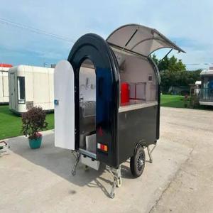 Tout nouveau équipement de cuisine d'extérieur de haute qualité personnalisable remorque de restauration de rue à vendre camion de restauration rapide pour collations crème glacée - Product Image 2