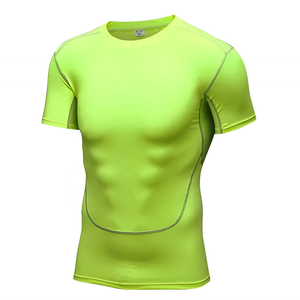 OEM Hombres Logotipo Personalizado Fitness Manga Corta Rash Guard Manga Completa Secado Rápido Correr Gimnasio Fitness Medias Hombres Ropa Deportiva - Product Image 4