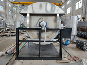 La mejor venta HG, equipo de secado rotatorio controlado por PLC automático, tambor raspador de calentamiento giratorio para sulfuro alcalino/bromuro de calcio - Product Image 6