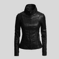 Veste bomber slim à capuche en cuir véritable de haute qualité, personnalisable, pour homme, tendance, col montant, toutes tailles, en promotion