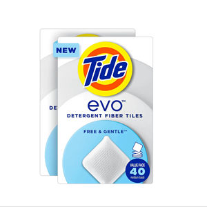 ผงซักฟอกไทด์ อีโว ฟรีแอนด์เจนเทิล แบบเม็ด ไม่มีน้ำหอม สำหรับซัก 40 ครั้ง ขนาดกลาง ใช้งานง่าย - Product Image 1