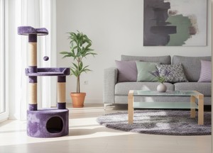Rascador Amistar de alta calidad, modelo "Mystic Cat", para gatos y gatitos de todas las razas y tamaños. - Product Image 4