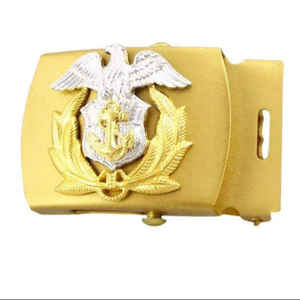 Hebilla de Cinturón de Metal Chapada en Oro de Primera Calidad, 100% Metal, para Uso Táctico y Ceremonial - Product Image 4