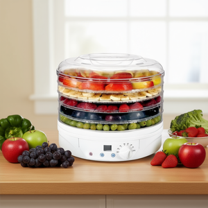 Deshidratador de Alimentos D03 Blanco de 260W con 5 Bandejas - Product Image 3