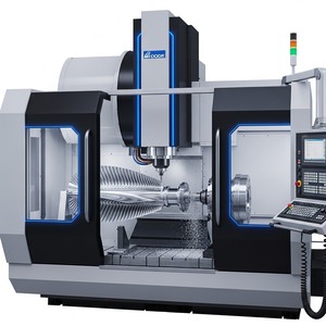 Centre d'usinage vertical CNC fiable pour lames de turbine, alliage de titane et de nickel, lames en acier inoxydable, capacité de fraisage 5 axes - Product Image 2