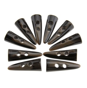 Authentique corne de boeuf et corne de buffle de qualité faite à la main bascule boutons naturels écologiques pour vestes chandails blazers et vêtements - Product Image 2