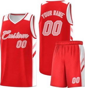 Vente en gros ODM Numéro de joueur personnalisé Ensembles d'uniformes de basket-ball en polyester respirant Imprimé 2025 Maillots d'équipe à séchage rapide en vrac Nouveau - Product Image 3