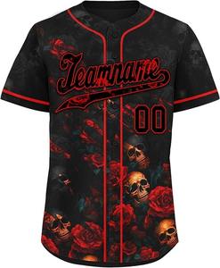 Venta al por mayor camisetas de béisbol personalizadas con cuello en V transpirable impreso 100% poliéster para hombres y mujeres pedidos al por mayor - Product Image 5