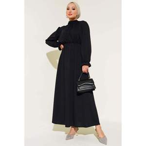 Robe évasée à taille élastique très colorée, origine TR, tailles 40-46 - Product Image 2