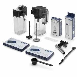 Machine à café super automatique DeLonghi 1450W 1L Gris Acier inoxydable Semi-automatique pour hôtels Fonction manuelle Prise EU/US - Product Image 2