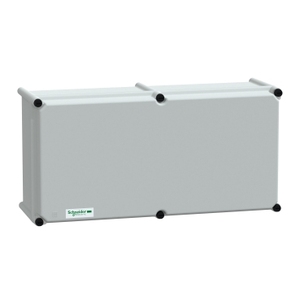 Per SCHNEIDER ELECTRIC NSYPLSP2754G Scatola PLS per Elettronica e Strumentazione, Contenitore in Poliestere con Coperchio Posteriore IP66 27x54x18cm - Product Image 1